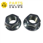 77674GT ナット、六角、フランジ 5/8-18、GRD 8 ZI